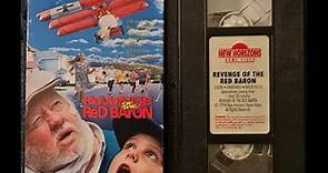 Opening to Revenge of the Red Baron 1994 VHS