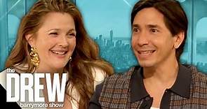 Drew Barrymore Reacts to Justin Long Emotional Reunion | FULL INTERVIEW | The Drew Barrymore Show