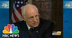 MTP75 Archives — Full Episode: Dick Cheney's Post-9/11 Interview
