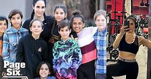 Octomom” Nadya Suleman is giving a glimpse into her gym routine 14 years after giving birth to octuplets
