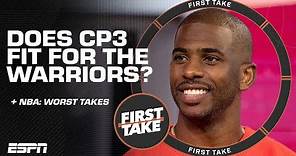 Warriors make the right move with Chris Paul? + Worst takes of the NBA season?! 👀 | First Take