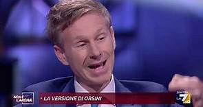 L'intervista integrale di Massimo Giletti ad Alessandro Orsini