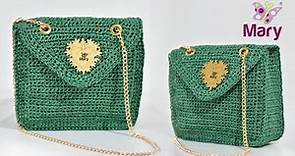 Borsa in rafia modello D&G all'uncinetto | Bag Crochet