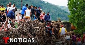 Decretan duelo nacional en Venezuela tras los deslaves | Noticias Telemundo
