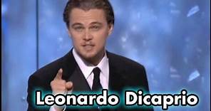 Leonardo Dicaprio Salutes Robert De Niro at the AFI Life Achievement Award