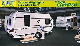 Die 5 cleversten Kompakt-Caravans der CMT 2020 Stuttgart - Review/Vorstellung/Messe | Clever Campen