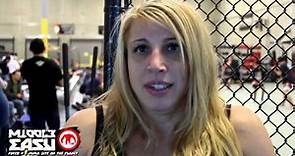 Watch Amanda Lucas talk about fighting in DEEP and Erin Toughill's beef with her