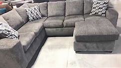 FB Live - Silverton Pewter 2 PC Sectional