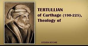 Tertullian, Theology of