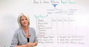 How to Write Effective Project Reports