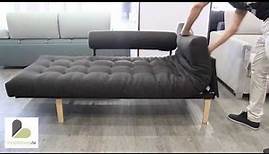 ROLLO Wood Schlafsofa / Dauerschläfer von Innovation - kleines Sofa - mysofabed.de