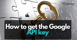 How to get a Google API translation key