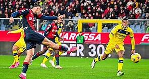 Radu Dragusin goal against Hellas Verona | Genoa VS Hellas Verona match Highlights