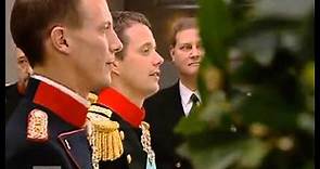Frederik & Mary's Royal Wedding 2004: Crown Prince Frederik Arrives