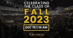 Grambling State Commencement Ceremony Fall 2023