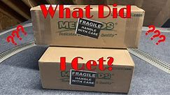 Unboxing My First O Scale Menards Rolling Stock