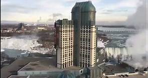 The View of Fallsview Casino Resort And The Niagara Falls At Hilton Niagara Ontario Canada