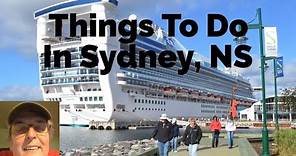 Things To Do In Sydney NS