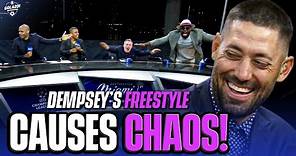 CHAOS!! Clint Dempsey ended EVERYONE with his freestyle rap! ☠️🤣 | UCL Today | CBS Sport Golazo