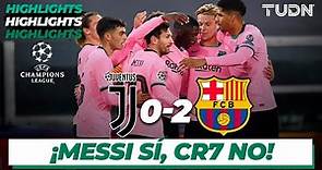 Highlights | Juventus 0-2 Barcelona | Champions League 2020/21 - J2 | TUDN