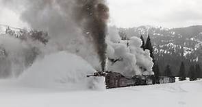 Steam Powered Rotary Snow Plow!