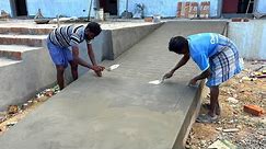 Techniques of Ramp_Entrance Ramp Flooring Perfectly with Cement Border|Ramp Construction|Ramp Design