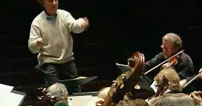 Claudio Abbado in rehearsal with the Berliner Philharmoniker