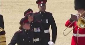 Tres miembros de la Guardia Real británica se desmayan durante un desfile militar en Londres