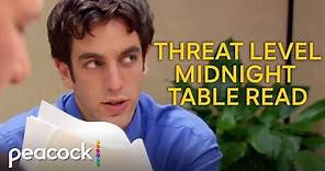 Never-Before-Seen | Threat Level Midnight Table Read Deleted Scene | The Office Superfan Episodes