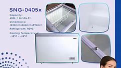 Sanden Flat Glass Chest Freezer,... - Sanden Philippines
