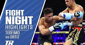 Teofimo Lopez vs Jamaine Ortiz | FIGHT HIGHLIGHTS