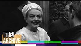 1966: Joan Crawford Visits 10 Downing Street