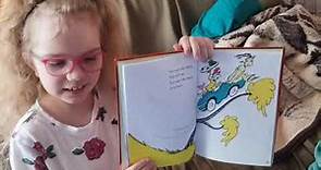Aurora Lewis reads Green Eggs and Ham to her Zoom buddies