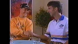 Michael Schumacher & Damon Hill - Adelaide 1995 - With Clive James