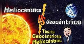 🌍 Teoría Geocéntrica y Heliocéntrica ☀️ Modelo Geocéntrico y Heliocéntrico