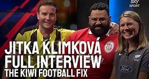 Jitka Klimková's full interview on The Kiwi Football Fix