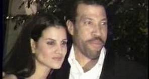 LIONEL RICHIE and wife DIANE greet fans outside Beverly Hills restaurant 1997