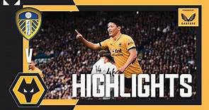 HWANG SCORES AGAIN! | Leeds United 1-1 Wolves | Highlights