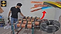 How to Amazing Electrical Wire Manufacturing in Factory Process