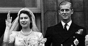 La boda entre la princesa Isabel y Felipe, duque de Edimburgo, en 1947