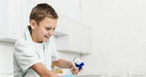 Tabla de tareas del hogar para los niños según la edad