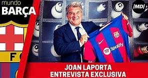 Entrevista a Joan Laporta, presidente del FC Barcelona