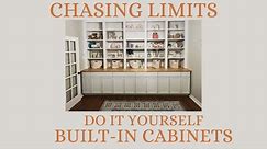 Easy Custom Built-In Cabinets For Kids Playroom