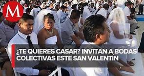 En Hidalgo, autoridades invitan a aprovechar las bodas colectivas el próximo 14 de febrero
