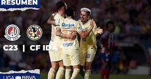 Resumen y Goles | San Luis vs América | Liga BBVA MX | Clausura 2023 - Cuartos de Final IDA