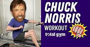 Total Gym CHUCK NORRIS Full Body Workout