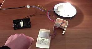 Cablaggio e funzionamento di un sensore di movimento a raggi infrarossi