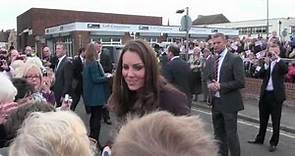 The Duchess of Cambridge visits Stockton-on-Tees.mov