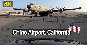 Driving tour at Chino Airport in California 🇺🇸