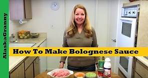 Mario Batali's Ragu Bolognese Meat Sauce Recipe- Best Bolognese Recipe Ever!